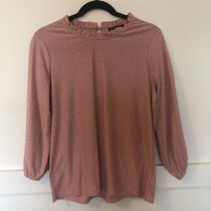 Adorable Pink Adrianna Papell Top Size M